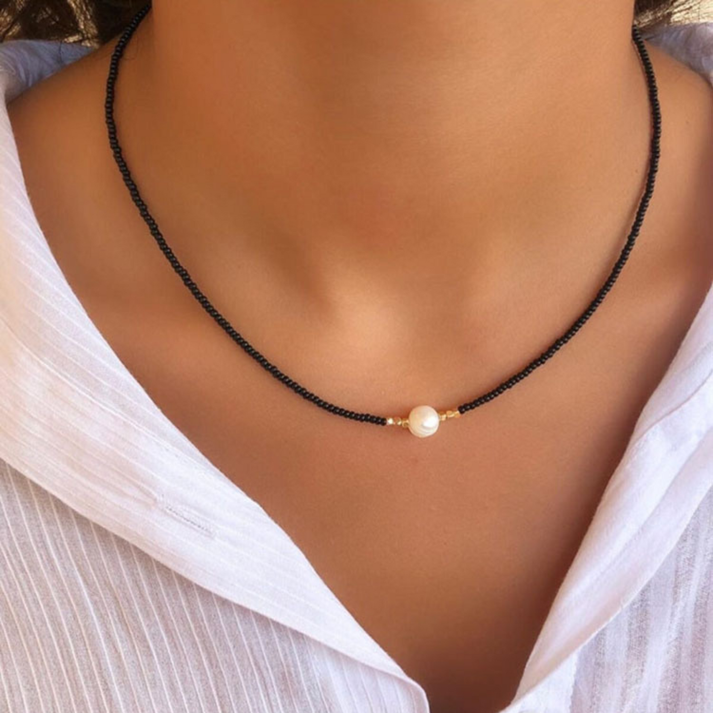 HARMONY FRESHWATER PEARL NECKLACE