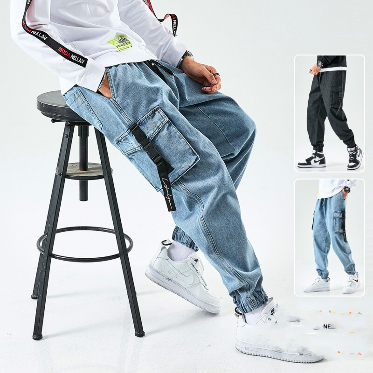 Carlo Denim Signature Sweatpants