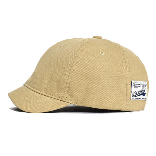 Hip Hop Cotton Short Brim Hat Men