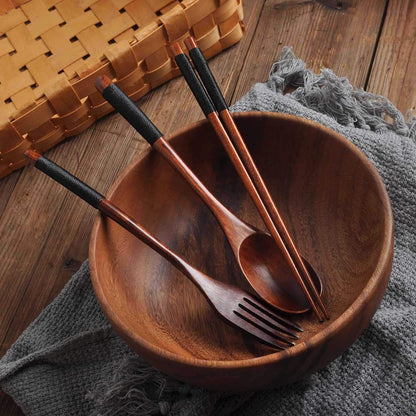 Sileo - Handcrafted Wooden Tableware Set