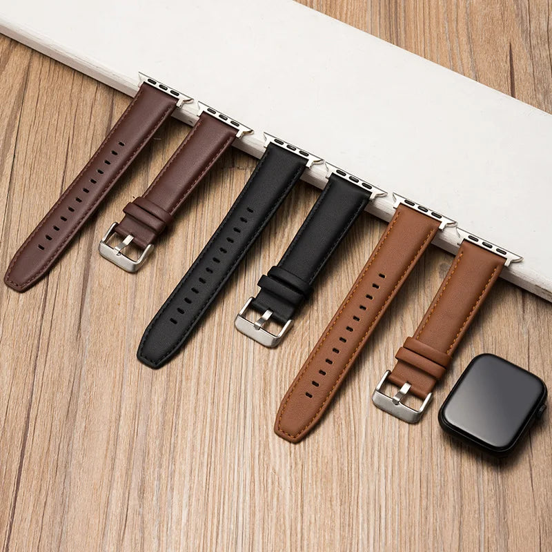 Classic Watch Genuine Leather Band