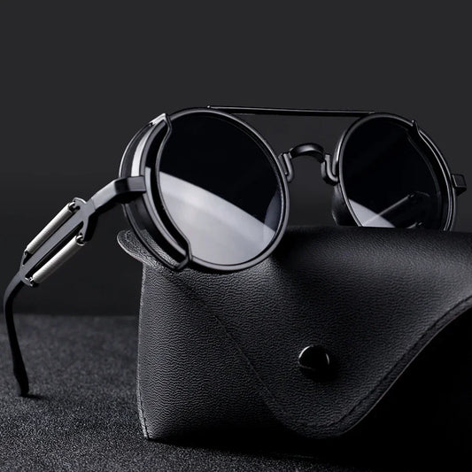 Vintage Round Frame Sunglasses